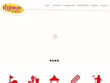 Tablet Screenshot of melsfunwaypark.com